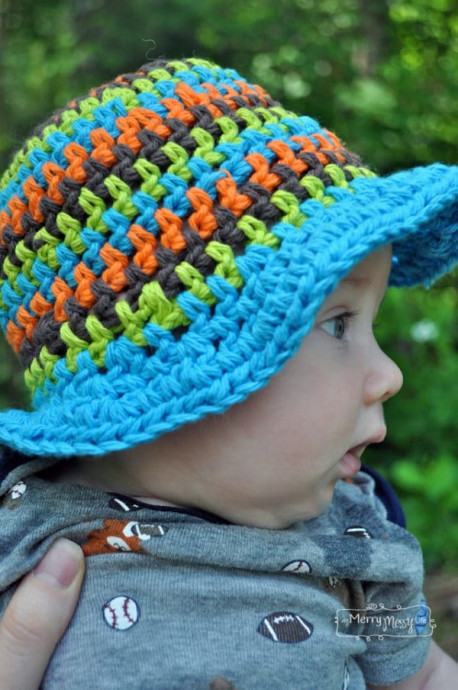 Helping our users. ​Crochet Colorful Baby Panama.
