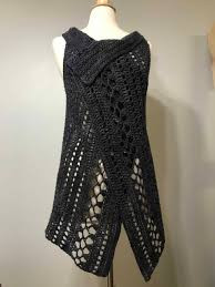 Inspiration. Crochet Vests.