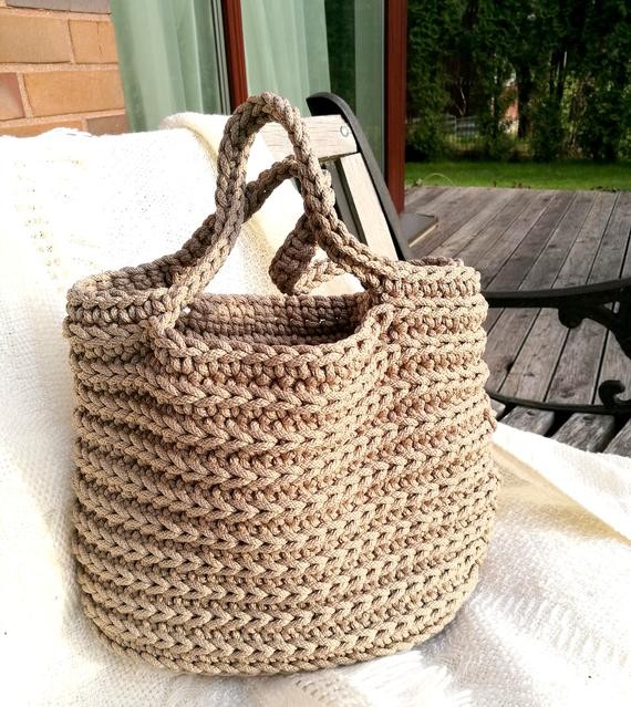 Inspiration. Knit and Crochet Bags.