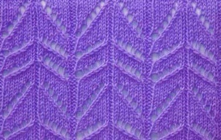 ​Knit Herringbone Stitch