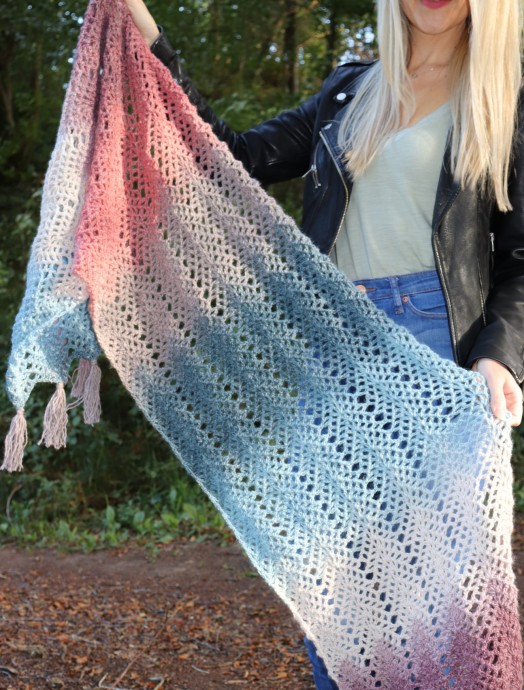 Helping our users. Rectangle Crochet Shawl. Helping our users. Rectangle Crochet Shawl.