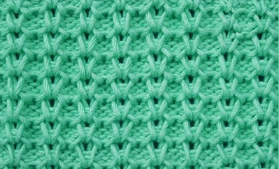 ​Vertical Honeycomb Knit Stitch