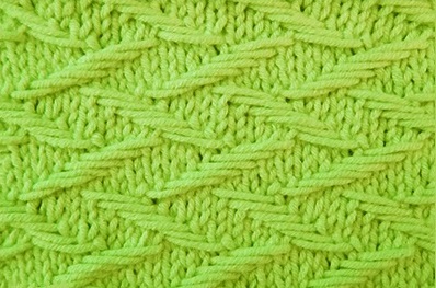 Zigzag Jacquard Knit Pattern Zigzag Jacquard Knit Pattern