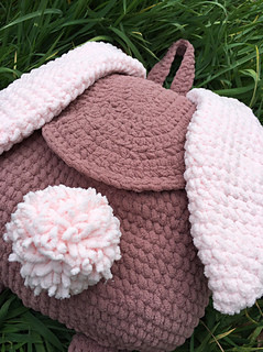 Helping our users. Crochet Bunny Backpack.