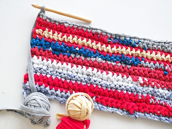 Helping our users. ​Crochet Rag Rug.