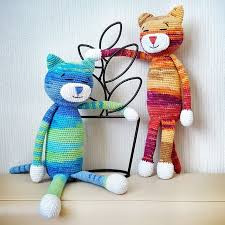 Inspiration. Amigurumi Cats.