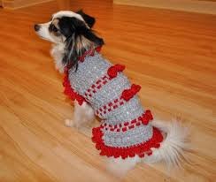 Inspiration. Crochet Dog's Sweaters.