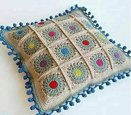 Inspiration. Crochet Pillows.