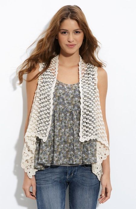 Inspiration. Crochet Vests. Inspiration. Crochet Vests.