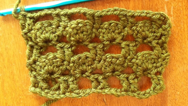 Crochet Boxed Shell Stitch Pattern