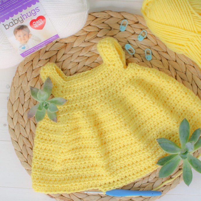 Helping our users. ​Crochet Baby Girl Dress.
