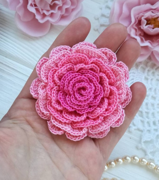 Inspiration. Crochet Flowers.
