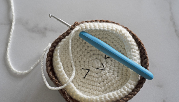 ​Amigurumi Crochet Coconut