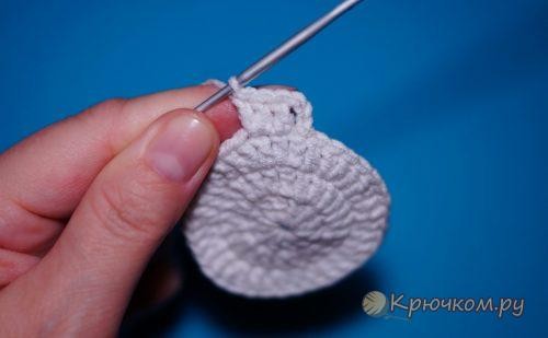 Dog Paw Crochet Applique Dog Paw Crochet Applique