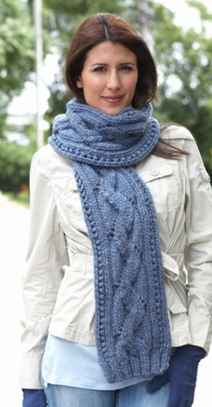 Inspiration. Knit Scarves.