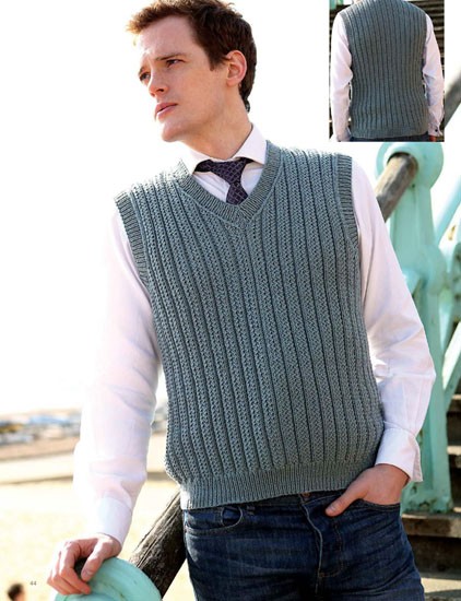 Inspiration. Men's Knit Vests.