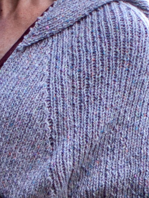 Helping our users. ​Knit Shawl with Pockets.