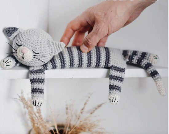 Inspiration. Crochet Amigurumi Cats.