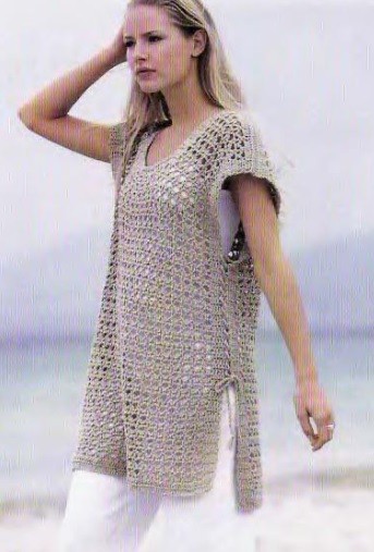 Loose Crochet Tunic Loose Crochet Tunic
