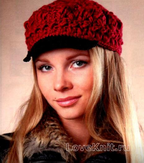Complete Guide to Crocheting a Stylish Burgundy and Black Visor Hat with Yarn Complete Guide to Crocheting a Stylish Burgundy and Black Visor Hat with Yarn