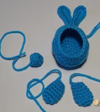 ​Crochet Rabbit Egg Cover