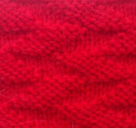 Diagonal Rhombs Knit Pattern Diagonal Rhombs Knit Pattern