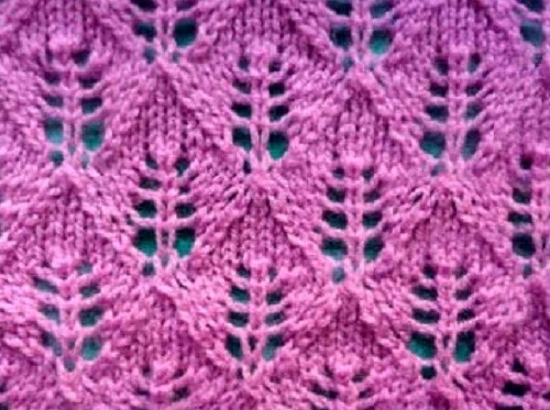 ​Fantasy Rhombs Knit Stitch