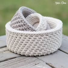 Inspiration. Crochet Baskets.