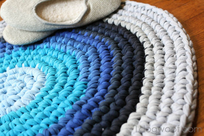 Inspiration. Crochet Bedroom Rugs.