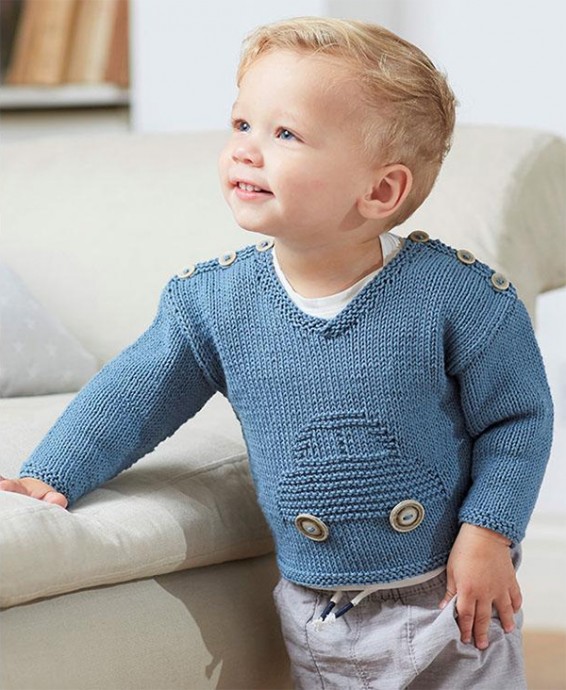 Inspiration. Knit Baby Boy Sweaters.