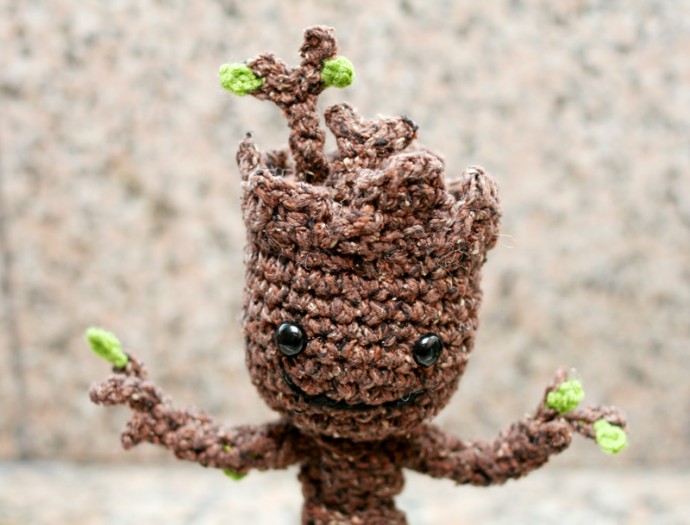 Helping our users. ​Crochet Baby Groot.