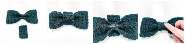 Helping our users. ​Crochet Bow Scrunch.