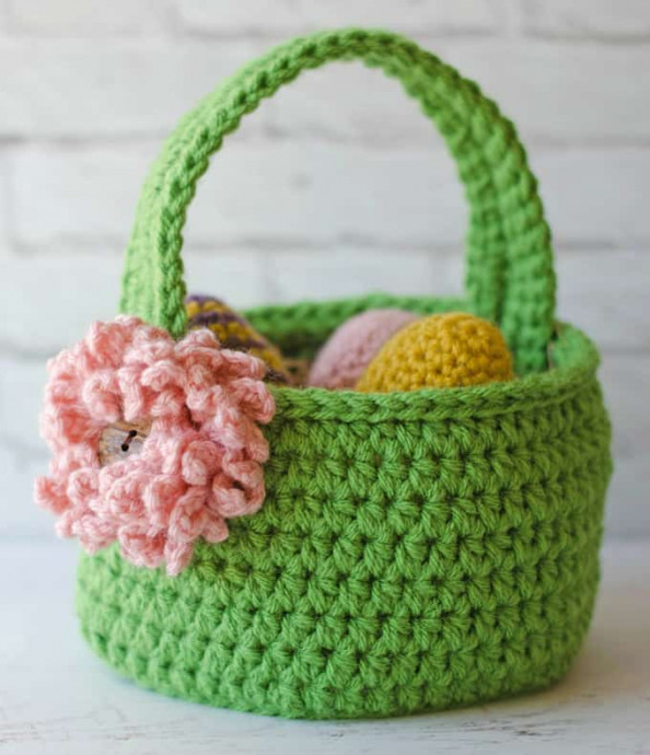 Inspiration. Crochet Baskets.