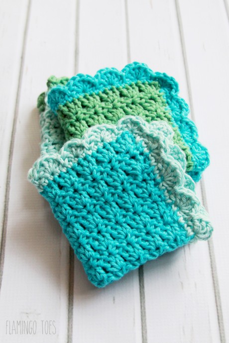 Inspiration. Crochet Washcloth.