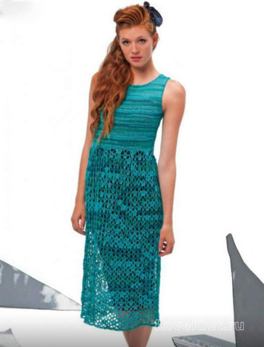 Turquoise Midi Dress