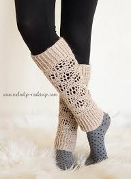 Inspiration. Crochet Leg-Warmers.