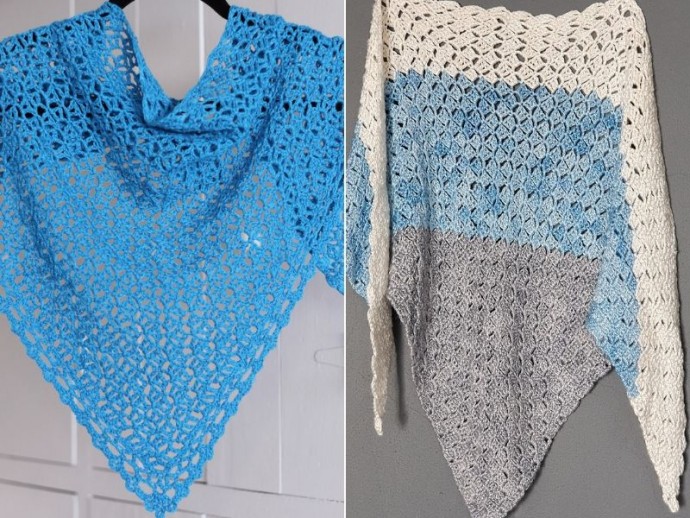 Inspiration. Crochet Summer Shawls.