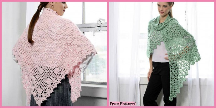 Inspiration. Crochet Summer Shawls.