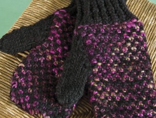 Inspiration. Knit Mittens.