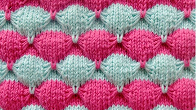Scallop Shell Knit Stitch Scallop Shell Knit Stitch