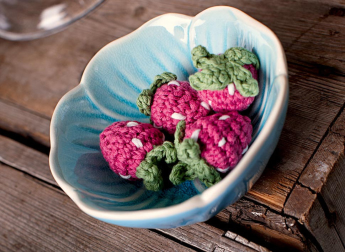 ​Crochet Strawberry