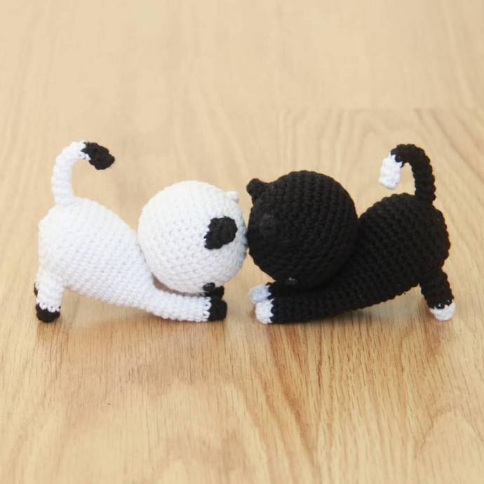 Inspiration. Amigurumi Cats.