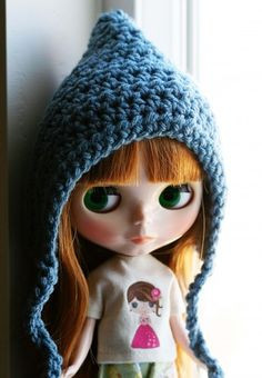 Inspiration. Crochet Dolls' Hats.