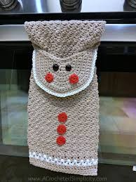 Inspiration. Crochet Kitchen Towels.