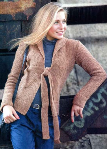 ​Knit Brown Jacket