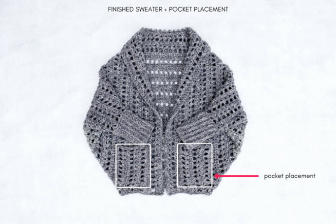 Oversize Crochet Cardigan