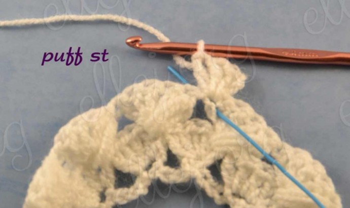 Relief Zigzags Crochet Stitch
