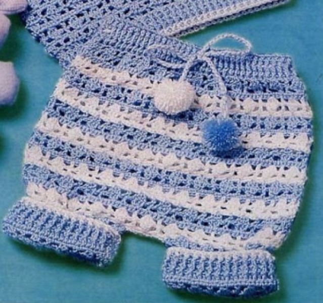 ​Crochet Pants for Baby Boy