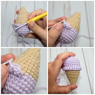 Helping our users. ​Crochet Ice-Cream Key-Chain.