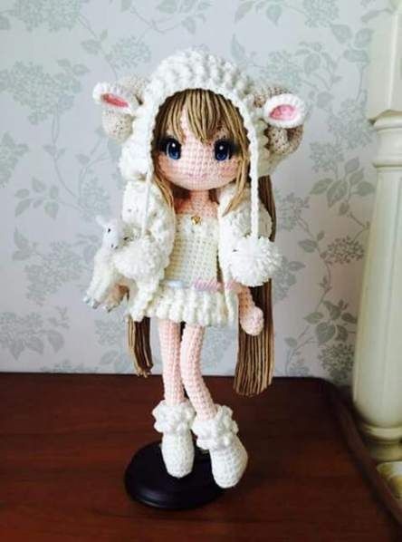 Inspiration. Amigurumi Anime Dolls.